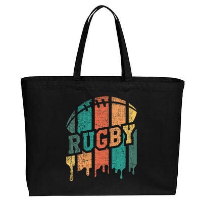 Rugby Player Rugby Fan Rugby Coach Cotton Canvas Jumbo Tote