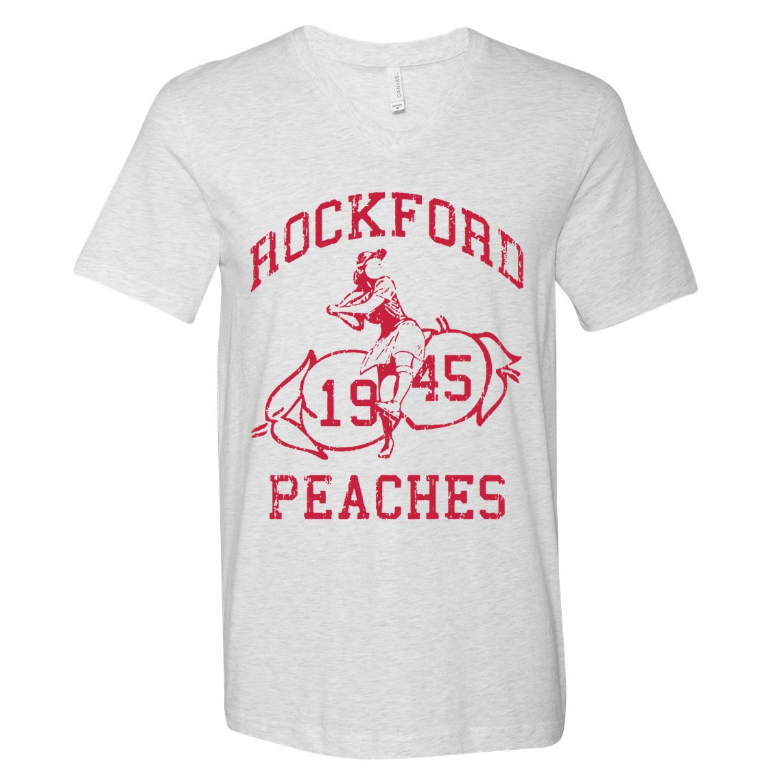 Rockford Peaches V-Neck T-Shirt