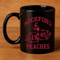Rockford Peaches 11oz C Handle Ceramic Mug