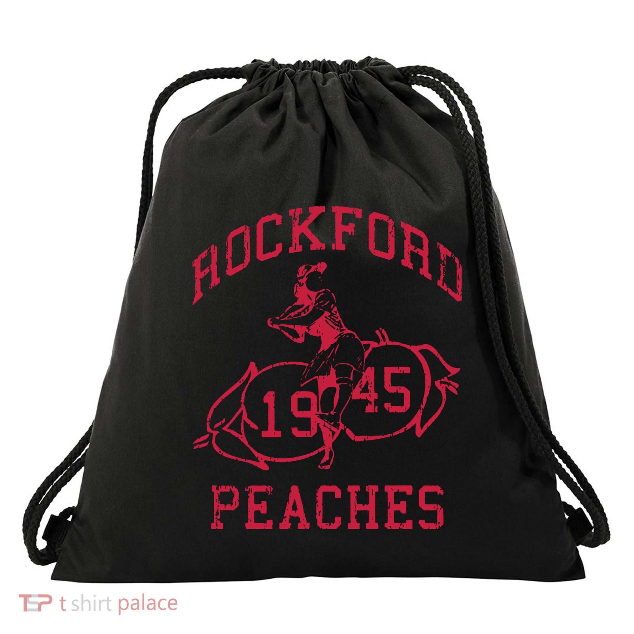 Rockford Peaches Drawstring Bag