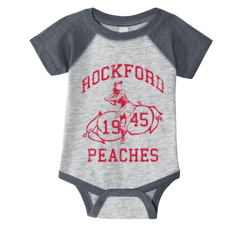 Rockford Peaches Infant Baby Jersey Bodysuit