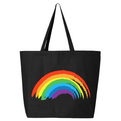 Rainbow Pride Retro 25L Jumbo Tote