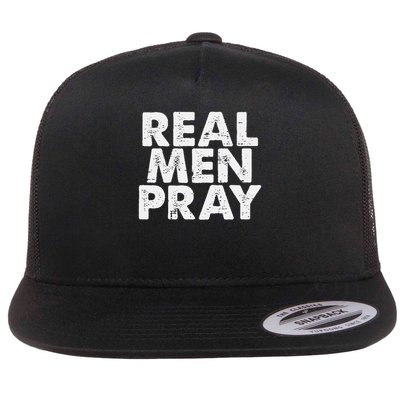 Real Pray Religious God Jesus Faith Christian Catholic Flatbill Hat