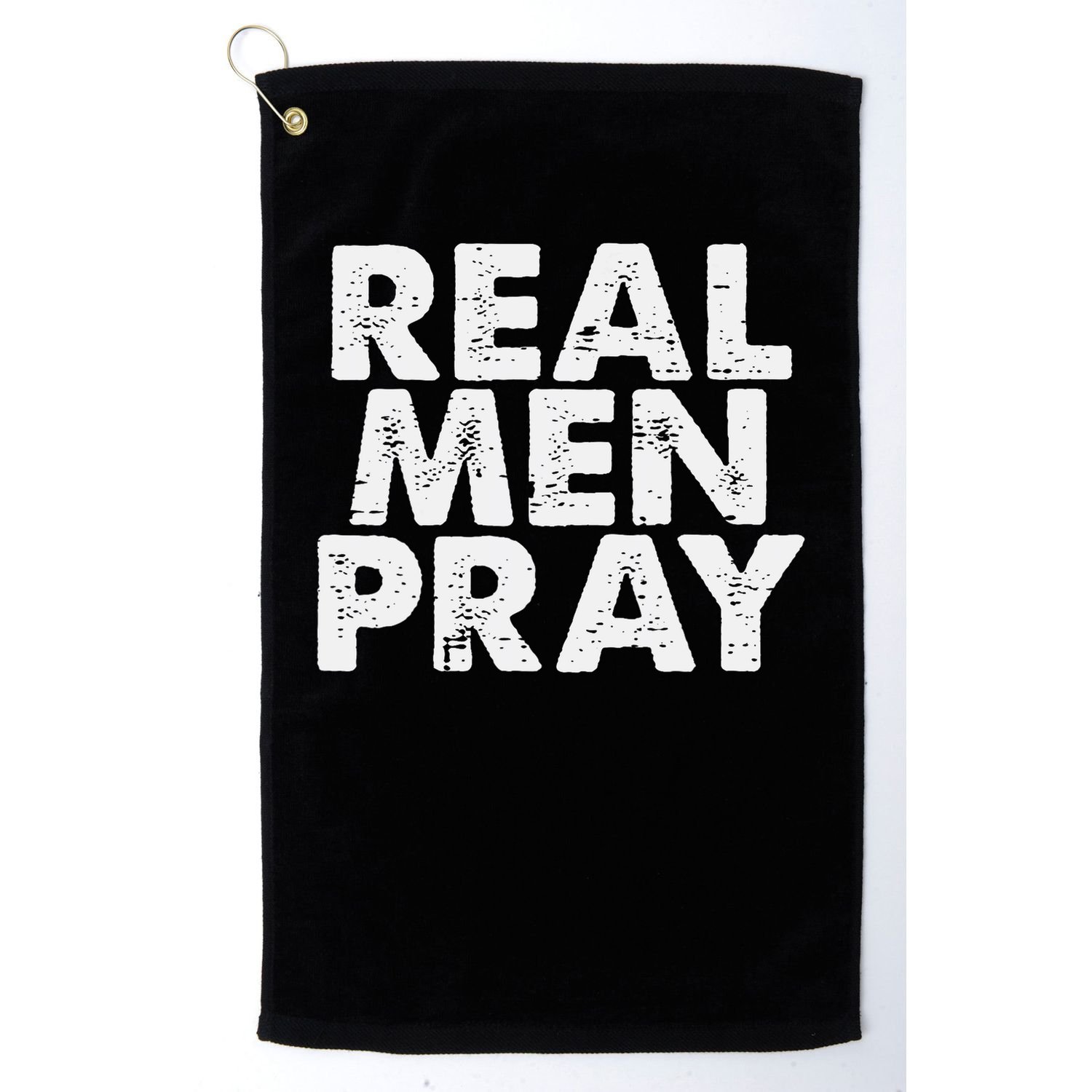 Real Pray Religious God Jesus Faith Christian Catholic Golf Towel