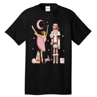 Retro Pink Sugar Plum Fairy Nutcracker Christmas Cute Xmas Tall T-Shirt