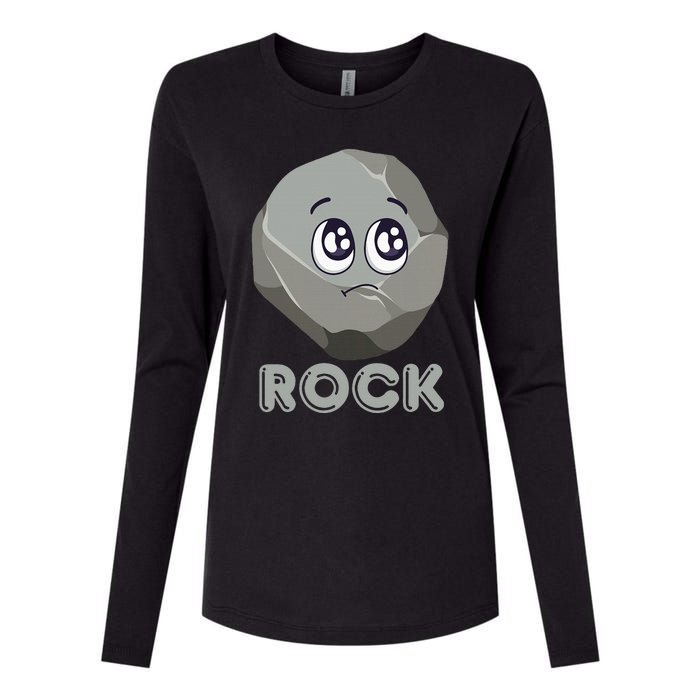 Rock Paper Scissors Halloween Group Costume Womens Cotton Relaxed Long Sleeve T-Shirt