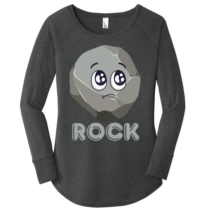 Rock Paper Scissors Halloween Group Costume Women's Perfect Tri Tunic Long Sleeve Shirt