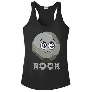 Rock Paper Scissors Halloween Group Costume Ladies PosiCharge Competitor Racerback Tank