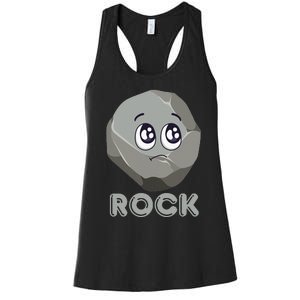 Rock Paper Scissors Halloween Group Costume Women's Racerback Tank