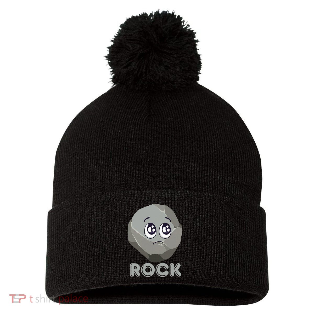 Rock Paper Scissors Halloween Group Costume Pom Pom 12in Knit Beanie
