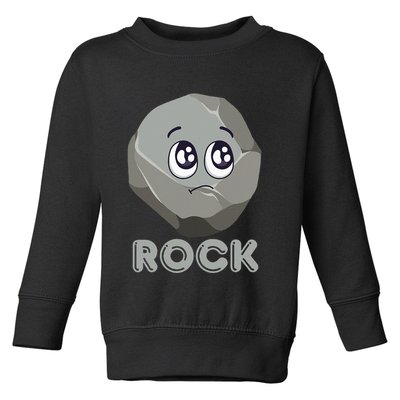 Rock Paper Scissors Halloween Group Costume Toddler Sweatshirt