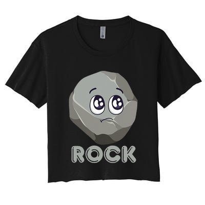 Rock Paper Scissors Halloween Group Costume Crop Top