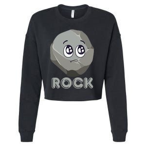 Rock Paper Scissors Halloween Group Costume Cropped Pullover Crew