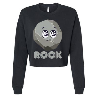 Rock Paper Scissors Halloween Group Costume Cropped Pullover Crew