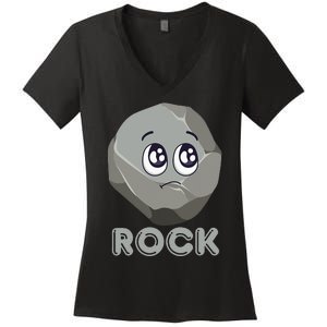 Rock Paper Scissors Halloween Group Costume Women's V-Neck T-Shirt