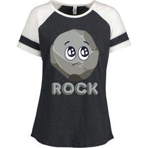 Rock Paper Scissors Halloween Group Costume Enza Ladies Jersey Colorblock Tee