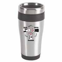 Rock Paper Scissors Cat Paws 16oz Travel Tumbler