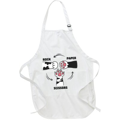 Rock Paper Scissors Cat Paws Apron