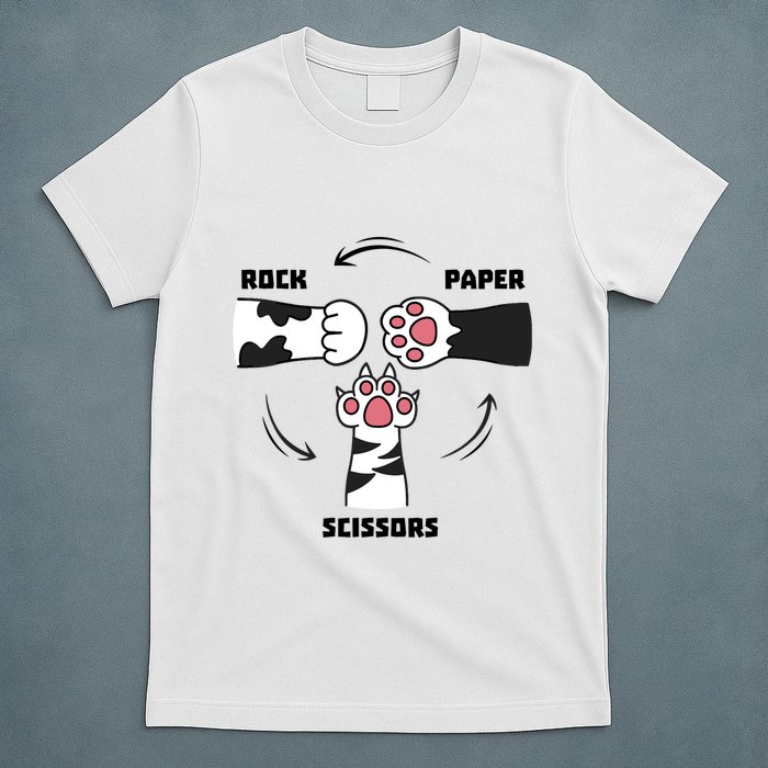 Rock Paper Scissors Cat Paws T-Shirt