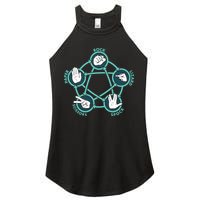 Rock Paper Scissors Lizard Spock Women's Perfect Tri Rocker Tank