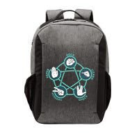 Rock Paper Scissors Lizard Spock Vector Backpack