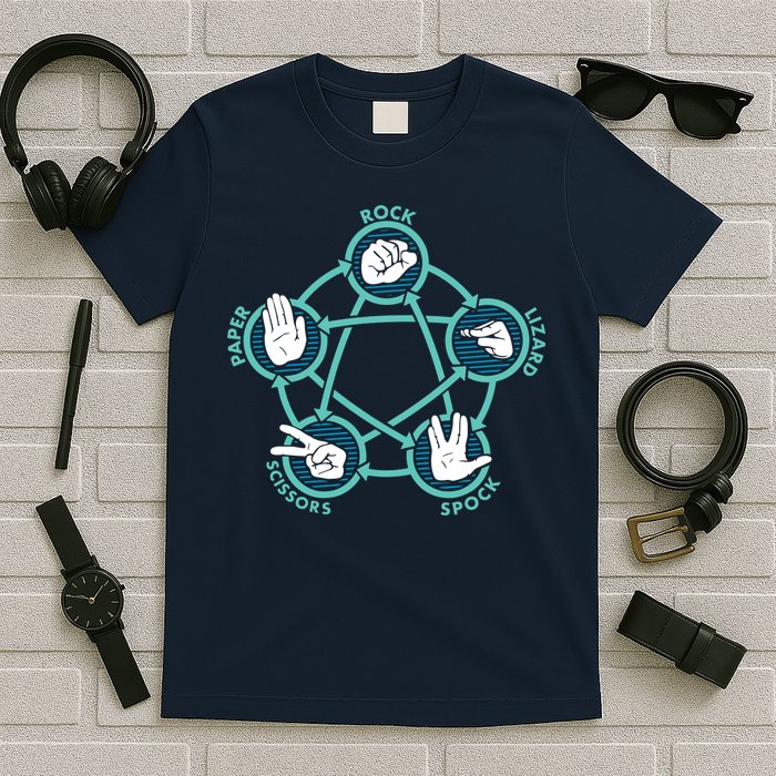 Rock Paper Scissors Lizard Spock T-Shirt