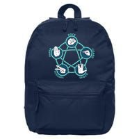 Rock Paper Scissors Lizard Spock 16 in Basic Backpack