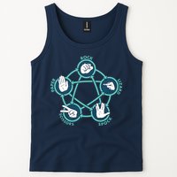 Rock Paper Scissors Lizard Spock Tank Top
