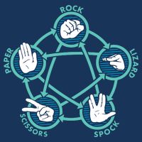 Rock Paper Scissors Lizard Spock Toddler T-Shirt