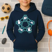 Rock Paper Scissors Lizard Spock Kids Hoodie