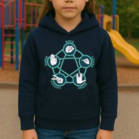 Rock Paper Scissors Lizard Spock Kids Hoodie