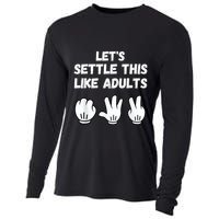 Rock Paper Scissors Lets Settle This Like Adults Cooling Performance Long Sleeve Crew