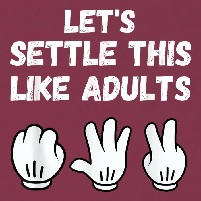 Rock Paper Scissors Lets Settle This Like Adults 16oz Travel Tumbler