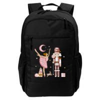 Retro Pink Sugar Plum Fairy Nutcracker Christmas Cute Xmas Daily Commute Backpack