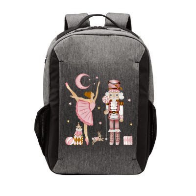 Retro Pink Sugar Plum Fairy Nutcracker Christmas Cute Xmas Vector Backpack