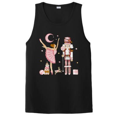 Retro Pink Sugar Plum Fairy Nutcracker Christmas PosiCharge Competitor Tank