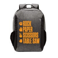 Rock Paper Scissors Table Saw Funny Carpenter Hoodie Vector Backpack