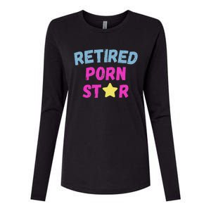 Retired Porn Star Womens Cotton Relaxed Long Sleeve T-Shirt