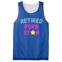 Retired Porn Star Mesh Reversible Basketball Jersey Tank