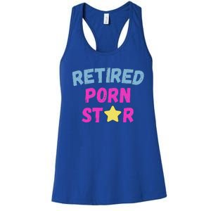 Retired Porn Star Women's Racerback Tank