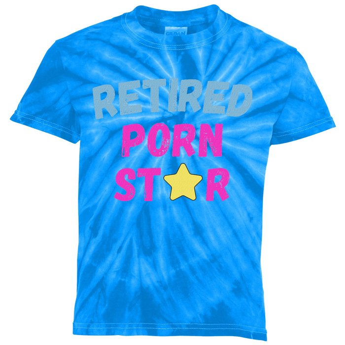 Retired Porn Star Kids Tie-Dye T-Shirt