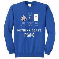 Rock Paper Scissors Piano Cool Classical Music Lovers Funny Gift Sweatshirt