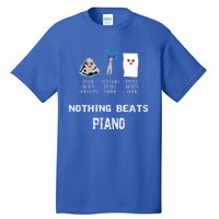 Rock Paper Scissors Piano Cool Classical Music Lovers Funny Gift Tall T-Shirt