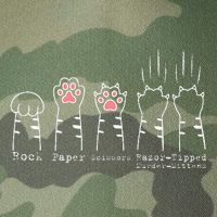 Rock Paper Scissors Cat Funny Kitten Cute Paw Legacy Tie Dye Trucker Hat