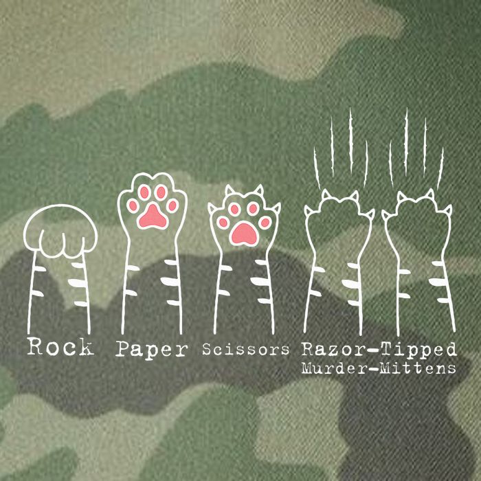 Rock Paper Scissors Cat Funny Kitten Cute Paw Legacy Tie Dye Trucker Hat
