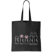 Rock Paper Scissors Cat Funny Kitten Cute Paw Bag