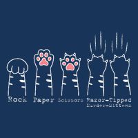 Rock Paper Scissors Cat Funny Kitten Cute Paw Infant Baby Jersey Bodysuit