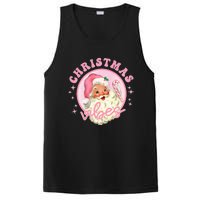 Retro Pink Santa Claus Pink Christmas Vibes Christmas Design PosiCharge Competitor Tank