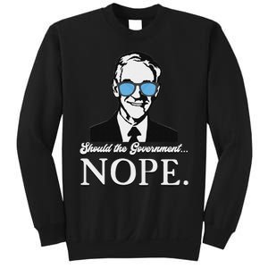 Ron Paul Should The Government Nope Liberty Libertarian Sweatshirt