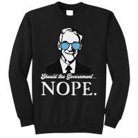 Ron Paul Should The Government Nope Liberty Libertarian Sweatshirt